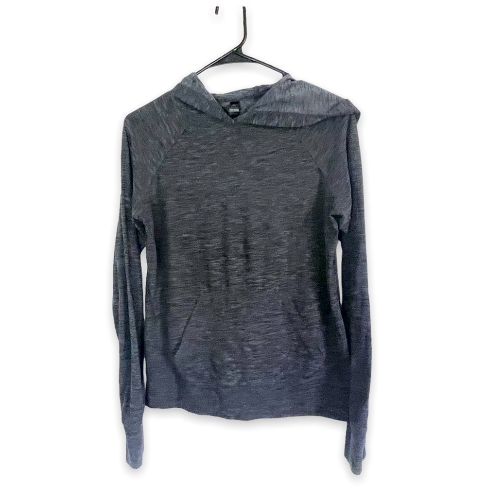 Kyodan XS Extra Stretchy Nylon Workout Hoodie With Pockets And Thumb Holes
